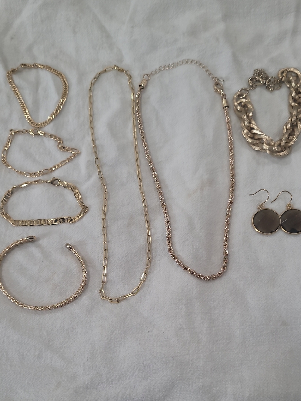 Gold-filled  Women’s Necklace and Bracelet Set